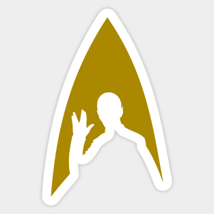 Delta Spock Sticker